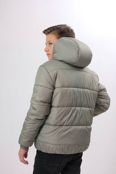 Куртка на зиму для мальчика подростка Модно 140-158 141123 фото