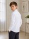 Стильна біла сорочка для хлопчика з контрастними деталями Lagard Kids 116-164 160826 фото 2