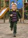 Реглан для мальчика брендовый в полоску 4-7 лет 71819 фото 1
