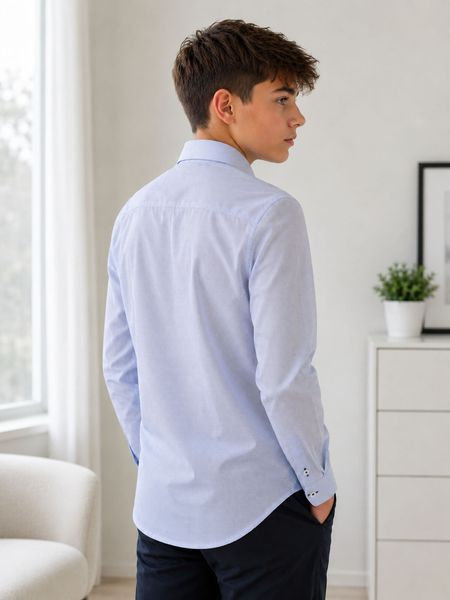 Сорочка для хлопчика з довгим рукавом Lagard Kids 116-164 190826 фото