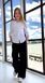 Белая рубашка для девочки Модно 140-164 220626 фото 4