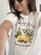 Футболка жіноча на літо біла Limoncello Модно 180525 180525 фото 6