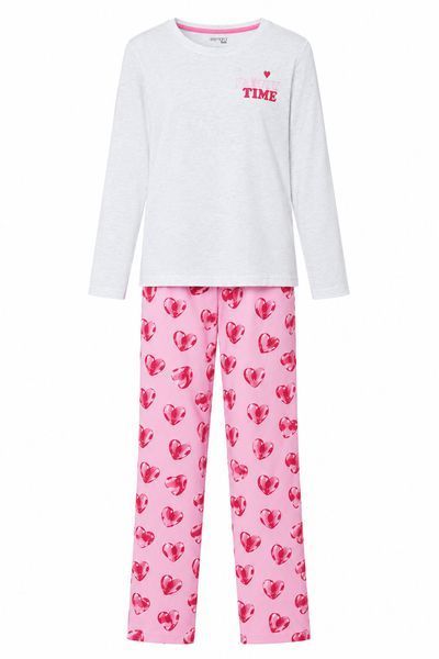 Піжама для дівчинки&nbsp;з рожевими серцями&nbsp;Esmara Kids 146-152 210926 фото